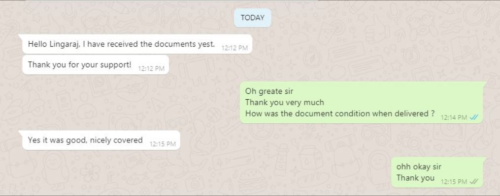 Review from a customer, How good is apostilleservice.co.in,