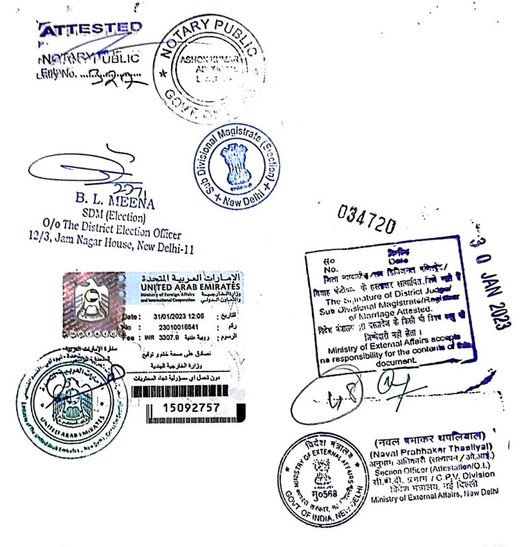 Get UAE Embassy Attestation in Kerala