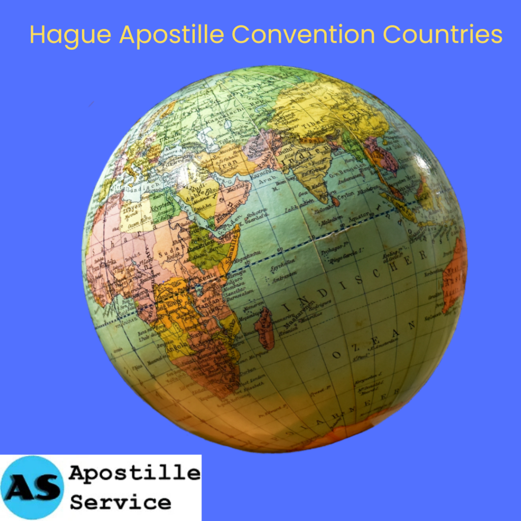 Hague Convention Apostille Countries