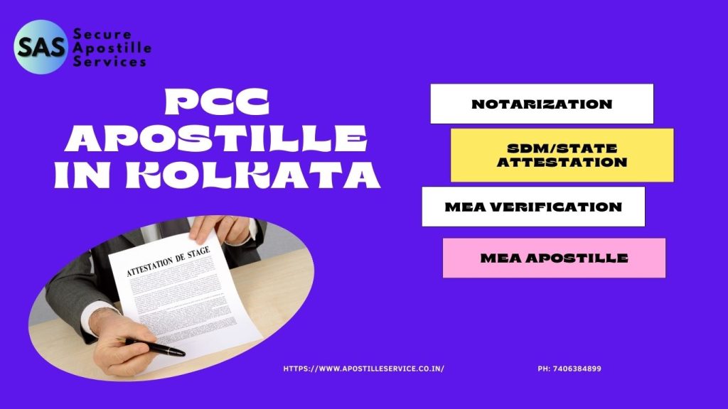 PCC Apostille in Kolkata